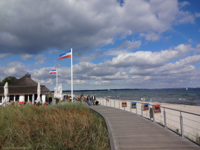 Der Strand in Scharbeutz