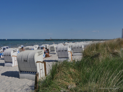 Der Strand in Scharbeutz